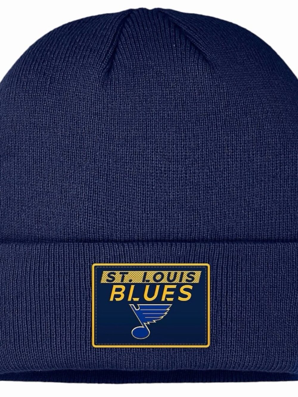 St Louis Blues Hat Beanie Mens One Size Blue NHL Hockey Fanatics Authentic